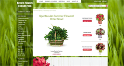 Desktop Screenshot of kevinsflowers.com